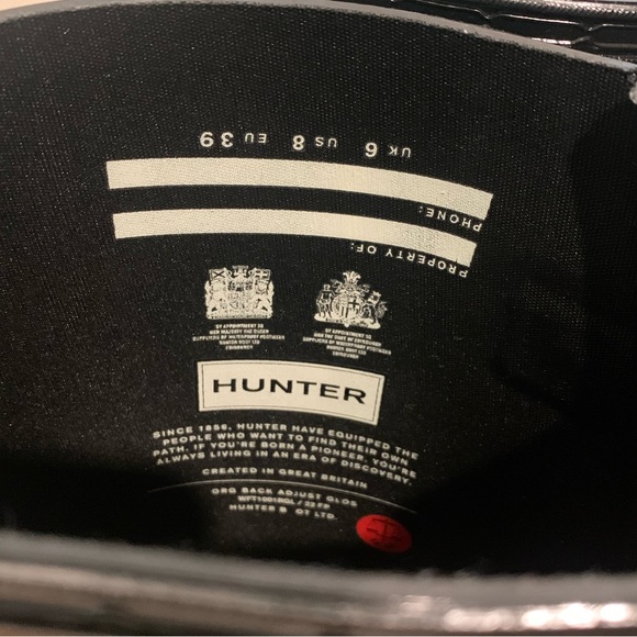 Tall Hunter Rain Boots size 8 - Picture 2 of 5